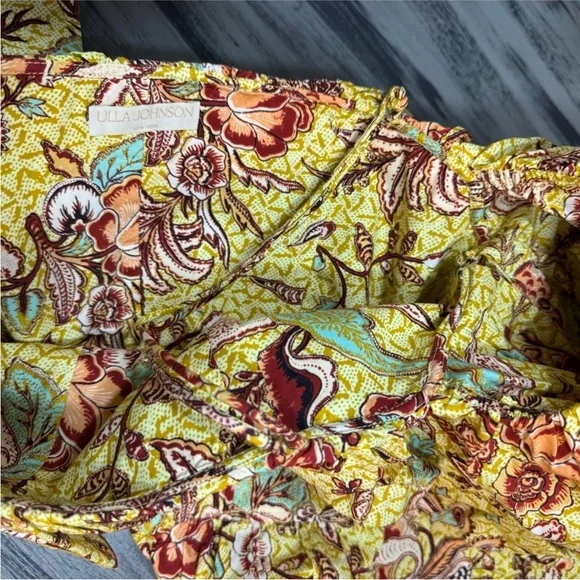 Ulla Johnson Lila Off The Shoulder Cotton Minidress - Picture 12 of 13